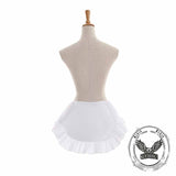 Victorian Style Ruffled Lace Up Petticoat