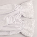 Disfraz de Halloween de camisa con volantes de vampiro victoriano