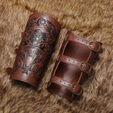 Viking Fenrir Wolf Warrior Bracers | Gthic.com | Gthic.com