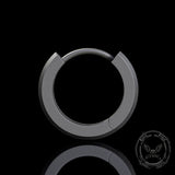 Viking Runes Sterling Silver Huggie Earrings