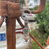 Viking Spear Head Valknut Stainless Steel Earrings | Gthic.com