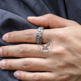 Anillo giratorio de acero inoxidable Punk Gear