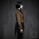 Vintage-Style Fitted Waist Lace Tailcoat Costume | Gthic.com