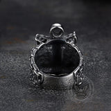 Vintage Anchor Chain Stainless Steel Marine Ring