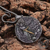Vintage Angels And Demons Michael Stainless Steel Pendant
