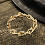 Vintage Bent Nail Stainless Steel Bracelet | Gthic.com