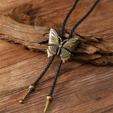 Vintage Butterfly Alloy Animal Bolo Tie 03 | Gthic.com
