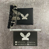 Vintage Butterfly Alloy Leather Bracelet