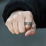 Vintage Celtic Knot Stainless Steel Band Ring