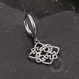 Vintage Celtic Knot Stainless Steel Drop Earrings