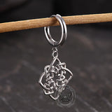 Vintage Celtic Knot Stainless Steel Drop Earrings