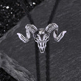 Vintage Cow Skull Alloy Bolo Tie | Gthic.com