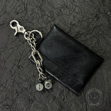 Vintage Dice Gem Feather PU Leather Wallet | Gthic.com