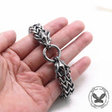 Vintage Dragon Head Stainless Steel Bracelet | Gthic.com
