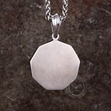 Vintage Eye of Providence Stainless Steel Pendant