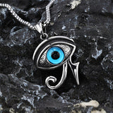 Vintage Eye of Ra Stainless Steel Pendant | Gthic.com