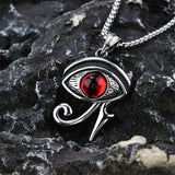 Vintage Eye of Ra Stainless Steel Pendant | Gthic.com