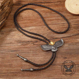 Vintage Flying Eagle Alloy Animal Bolo Tie