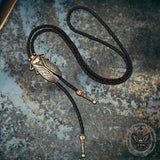 Vintage Gold Cicada Alloy Cowboy Bolo Tie