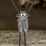 Vintage Gold Cicada Alloy Cowboy Bolo Tie
