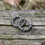 Vintage Gothic Skulls Stainless Steel Earrings