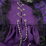 Vintage Jacquard Court Costume Gowns Dress