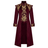 Vintage Medieval-Style Long Tailcoat Costume