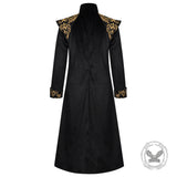 Vintage Medieval-Style Long Tailcoat Costume