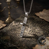 Vintage Multi-Cross Stainless Steel Religious Pendant