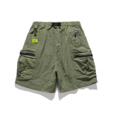 Vintage Multi-Pocket Loose Casual Cargo Shorts