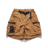 Vintage Multi-Pocket Loose Casual Cargo Shorts 02 | Gthic.com