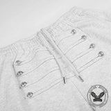 Vintage Napoleonic Button Hooded Jacket Pants Set