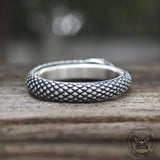 Vintage Ouroboros Sterling Silver Spinner Ring | Gthic.com