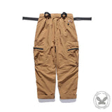 Vintage Outdoor Multi-Pocket Loose Paratrooper Pants | Gthic.com