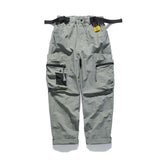 Vintage Outdoor Multi-Pocket Loose Paratrooper Pants | Gthic.com