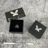 Vintage Rose Skull Stainless Steel Ring