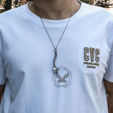 Vintage Vertebrae Skeleton Stainless Steel Bottle Opener Pendant