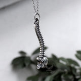 Vintage Vertebrae Skeleton Stainless Steel Bottle Opener Pendant