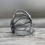Vintage Spider Stainless Steel Ring