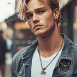 Vintage Thor's Hammer Sterling Silver Viking Pendant 03 | Gthic.com