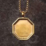 Vintage Tiger Head Stainless Steel Pendant