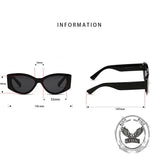 Vintage Tortoiseshell Cat-Eye PC Sunglasses