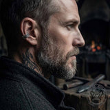 Vintage Viking Runes Stainless Steel Ear Cuffs | Gthic.com
