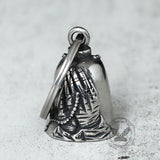 Vintage Virgin Mary Guardian Bell Stainless Steel Keychain