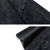 Gothic Mandala Warrior Skull Vintage Washed T-shirt