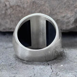 Vintage Wendigo Skeleton Sterling Silver Ring