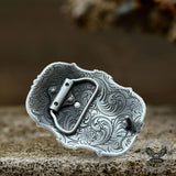 Vintage Western Style Mustang Zinc Alloy Belt Buckle 03 | Gthic.com