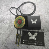 Vintage Western Totem Bolo Tie