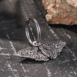 Vintage Witchcraft Butterfly Moth Alloy Earrings