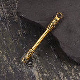 Vintage Wukong Jin Gu Bang Stainless Steel Pendant